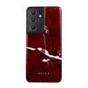 Iconic Red Ruby - Marble Samsung Galaxy S21 Ultra Case 5