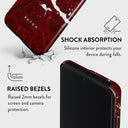 Iconic Red Ruby - Marble Samsung Galaxy S21 Ultra Case 8
