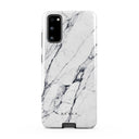 Satin White - Marble Samsung Galaxy S20 FE 4G / 5G Case 5
