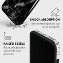 Fatal Contradiction - Black & White Marble iPhone 13 Pro Case 8