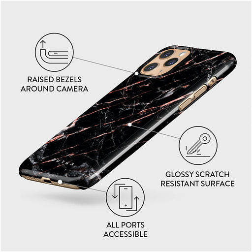 Rose Gold Marble - iPhone 11 Pro Case 3