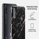 Rose Gold Marble - Huawei P20 Case 2