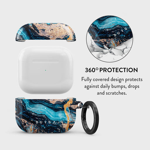 Mystic River - Blue Marble AirPods 3 Case 2