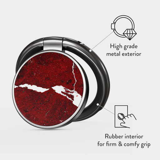 Iconic Red Ruby - Marble Ring Holder 2