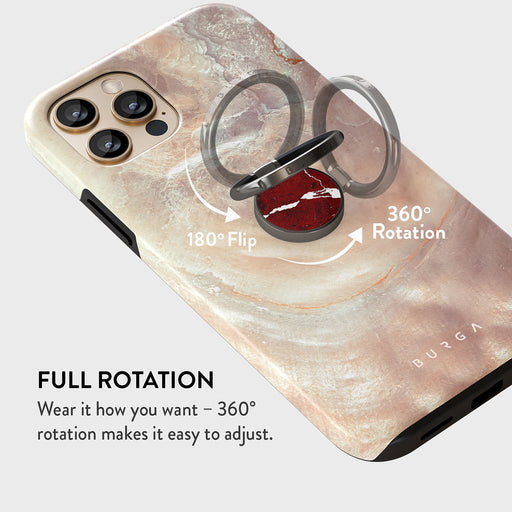 Iconic Red Ruby - Marble Ring Holder 3