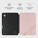 Peachy Gold - Pink Marble iPad Mini 8.3 (A17 Pro/6th Gen) Case 3