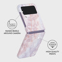 Mermaid Crown - Sea Shell Samsung Galaxy Z Flip 4 Case 3