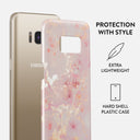 Golden Coral - Pink Samsung Galaxy S8 Case 2
