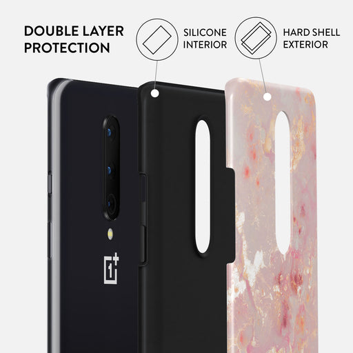 Golden Coral - Pink OnePlus 8 Case 2