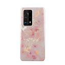 Golden Coral - Pink Huawei P40 Pro Plus Case 1