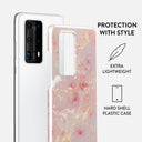 Golden Coral - Pink Huawei P40 Pro Plus Case 2