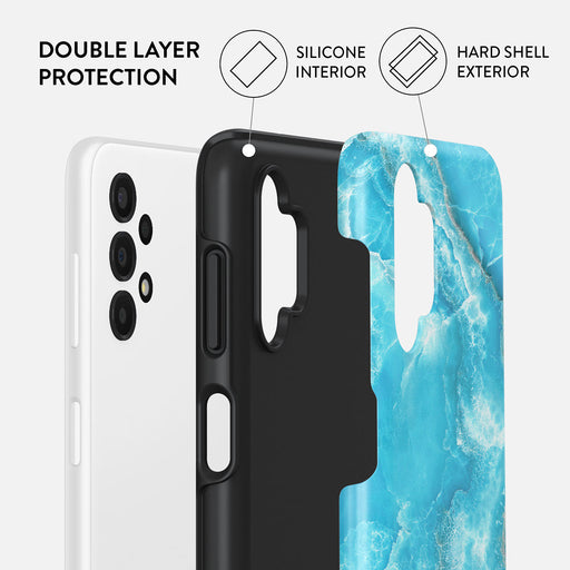 Ocean Waves - Blue Samsung Galaxy A13 4G Case 2