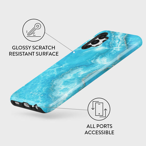 Ocean Waves - Blue Samsung Galaxy A13 4G Case 3