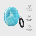 Ocean Waves - Blue Google Pixel Buds A Case 4