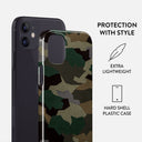 Tropical Green Camo - iPhone 12 Mini Case 2