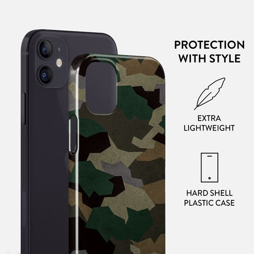 Tropical Green Camo - iPhone 12 Mini Case 2