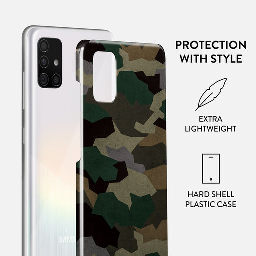 Tropical Green Camo - Samsung Galaxy A71 4G Case 2