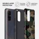 Tropical Green Camo - Samsung Galaxy A51 4G Case 6