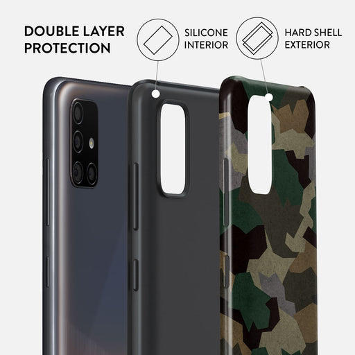 Tropical Green Camo - Samsung Galaxy A51 4G Case 6