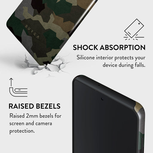 Tropical Green Camo - Samsung Galaxy A51 4G Case 8
