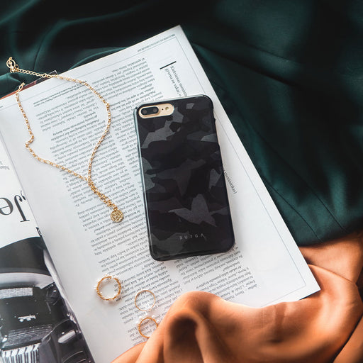 Night Black Camouflage - iPhone XR Case 26