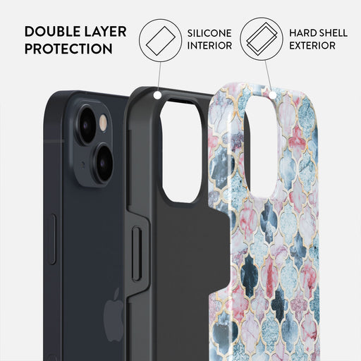 Pink Beach - Mosaic iPhone 13 Mini Case 6