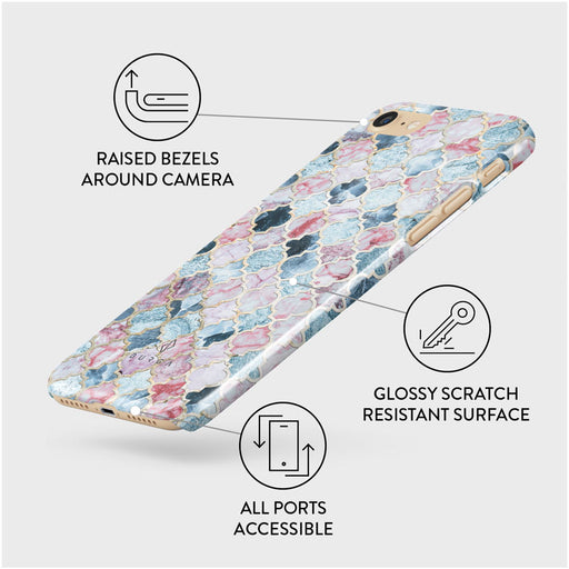 Pink Beach - Mosaic iPhone 7 / iPhone 8 Case 3