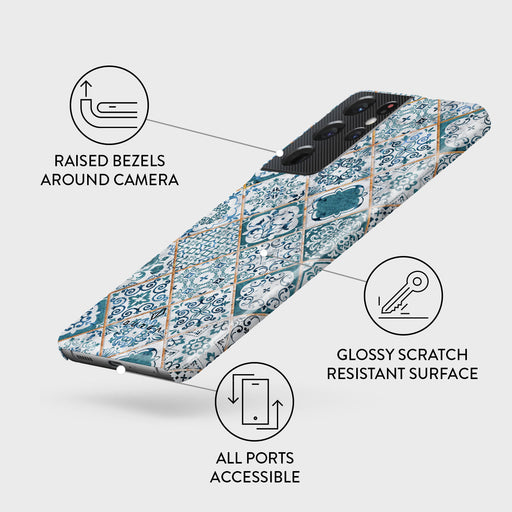 Tropical Oasis - Ornament Samsung Galaxy S21 Ultra Case 3