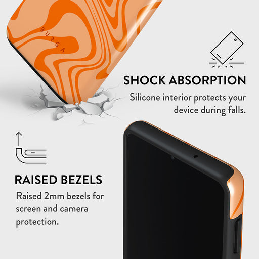 High Vibrations - Color Swirl Samsung Galaxy S21 FE Case 4