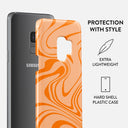 High Vibrations - Color Swirl Samsung Galaxy S9 Case 2