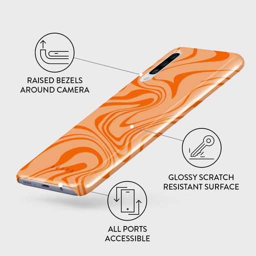High Vibrations - Color Swirl Samsung Galaxy A50 Case 3