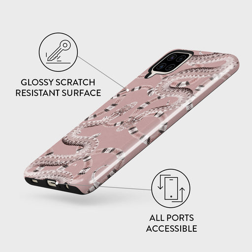 Poolside Glam - Snakes Samsung Galaxy A12 4G Case 7