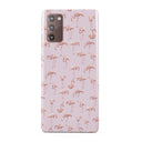Nostalgic Pink - Flamingos Samsung Galaxy Note 20 4G / 5G Case 1