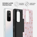 Nostalgic Pink - Flamingos Samsung Galaxy S10 Lite Case 6