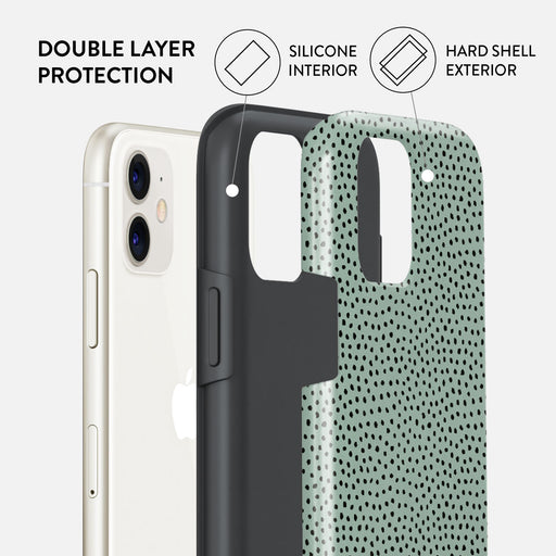 Mint Gelato - Dots iPhone 11 Case 6