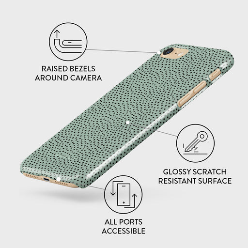 Mint Gelato - Dots iPhone 7 / iPhone 8 Case 3