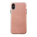 Pink Croco - iPhone XS Max Case 5
