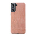 Pink Croco - Samsung Galaxy S21 Case