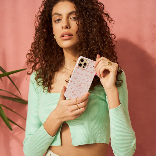Nostalgic Pink - Flamingos Huawei P40 Pro Plus Case 6