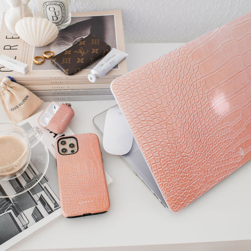 Pink Croco - Huawei P40 Pro Plus Case 8