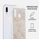 Vanilla Sand - Marble Samsung Galaxy A40 Case 2