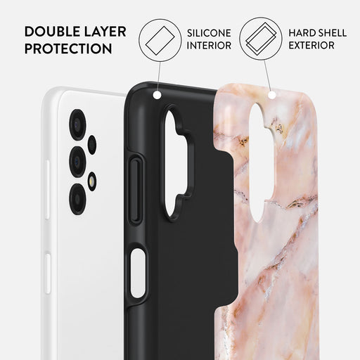 Morning Sunshine - Pastel Marble Samsung Galaxy A13 4G Case 2