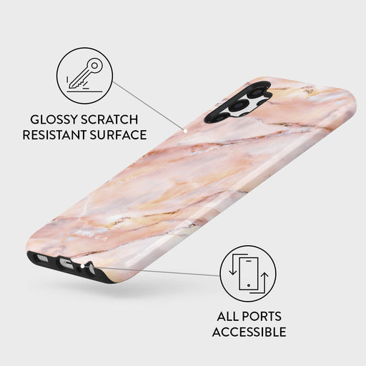 Morning Sunshine - Pastel Marble Samsung Galaxy A13 4G Case 3