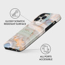 Pastel Hues - Colorful Marble iPhone 14 Pro Case 7