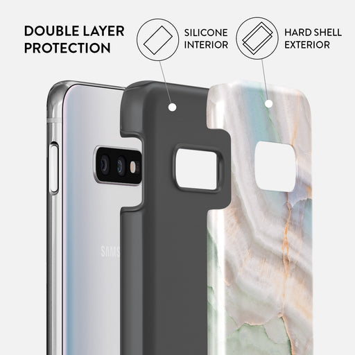 Pastel Hues - Colorful Marble Samsung Galaxy S10E Case 6