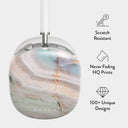 Pastel Hues - Colorful Marble AirPods Max Case 2