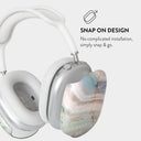 Pastel Hues - Colorful Marble AirPods Max Case 3