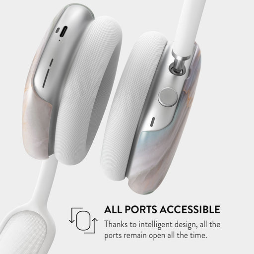 Pastel Hues - Colorful Marble AirPods Max Case 6