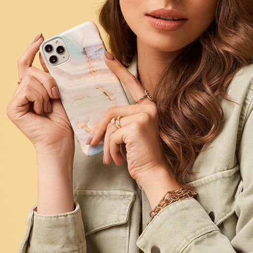 Pastel Hues - Colorful Marble iPhone 14 Pro Case 24