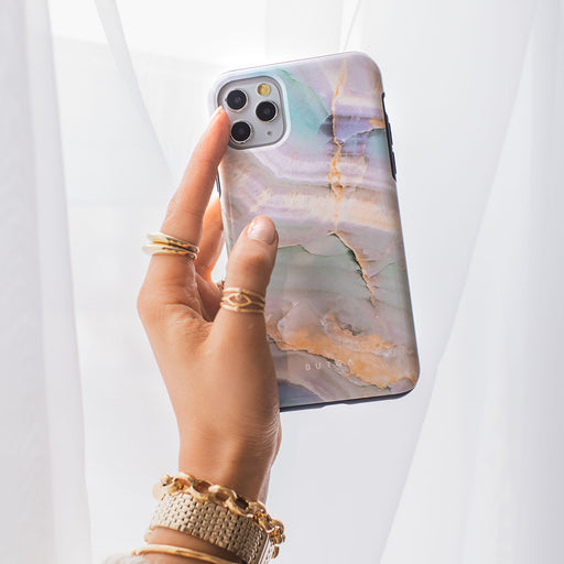 Pastel Hues - Colorful Marble iPhone 14 Pro Case 27